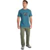 imageJockey Outdoors Mens Casualwear Heritage Graphic Short Sleeve TShirtNavigation Lake