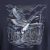 imageJockey Outdoors Mens Casualwear Heritage Graphic Short Sleeve TShirtTrue Navy