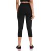 imageJockey Womens Activewear EVERACTIVE Capri LeggingBlack