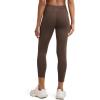 imageJockey Womens Activewear EVERACTIVE Pintuck 78 LeggingChocolate