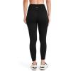 imageJockey Womens Activewear EVERACTIVE Pintuck 78 LeggingDeep Black