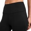 imageJockey Womens Activewear EVERACTIVE Pintuck 78 LeggingDeep Black