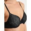imageJockey Womens Bra Smooth ampamp Sleek Lace Demi Coverage Underwire TShirt BraBlack