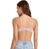 imageJockey Womens Bra Smooth ampamp Sleek Lace Demi Coverage Wirefree TShirt BraPink Haze