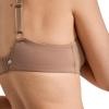 imageJockey Womens Bra Smooth ampamp Sleek Lace Full Coverage Wirefree TShirt BraAlmond