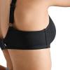 imageJockey Womens Bra Smooth ampamp Sleek Lace Full Coverage Wirefree TShirt BraBlack