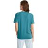 imageJockey Womens Loungewear Soft Touch Luxe Short Sleeve TeeTeal Slate