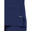 imageJockey Womens Scrubs Womens Mock Wrap Scrub TopNew Navy