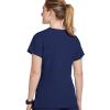 imageJockey Womens Scrubs Womens True Fit Crossover VNeck Scrub TopNew Navy