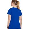 imageJockey Womens Scrubs Womens True Fit Crossover VNeck Scrub TopRoyal Blue