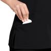 imageJockey Womens Scrubs Womens VNeck Crossover Scrub TopBlack