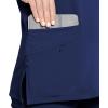 imageJockey Womens Scrubs Womens VNeck Crossover Scrub TopNew Navy