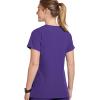 imageJockey Womens Scrubs Womens VNeck Crossover Scrub TopPurple