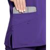 imageJockey Womens Scrubs Womens VNeck Crossover Scrub TopPurple