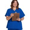 imageJockey Womens Scrubs Womens VNeck Crossover Scrub TopRoyal Blue
