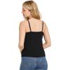 imageJockey Womens Shapewear Skimmies Ultralight Smoothing Soft Stretch Lace CamiBlack