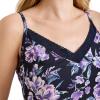imageJockey Womens Shapewear Skimmies Ultralight Smoothing Soft Stretch Lace CamiFormal Navy Floral