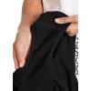 imageJockey Womens Sleepwear Worry Free Cotton Stretch Heavy Absorbency Period Sleep ShortBlack