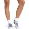 imageJockey Womens Socks Womens Sport Quarter Socks  3 PackWhite on GreyWhite on DenimWhite on Lavender
