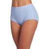 imageJockey Womens Underwear Elance Breathe Brief  3 PackPowder BlueBloom DotLake Blue