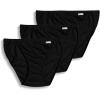 imageJockey Womens Underwear Elance String Bikini  3 PackBlack