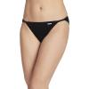 imageJockey Womens Underwear Elance String Bikini  3 PackBlack