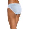 imageJockey Womens Underwear Elance String Bikini  3 PackBlue StardustBoardwalk StripeMarina Blue