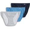 imageJockey Womens Underwear Elance String Bikini  3 PackDeep Blue HeatherDeep Blue DotSea Blue Heather