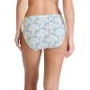 imageJockey Womens Underwear Elance String Bikini  3 PackIris BlueTender Yellow StripeDainty White Florals