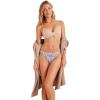 imageJockey Womens Underwear Elance String Bikini  3 PackPink HarmonyUneven LinesCherry Wine