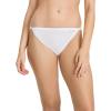 imageJockey Womens Underwear Elance String Bikini  3 PackViolet VeilCoral Mist HeatherTango Dot