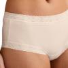 imageJockey Womens Underwear Soft Stretch Lace Supersoft BriefPeach Ice