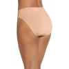 imageJockey Womens Underwear Supersoft Breathe French Cut  3 PackBlackIvoryLight