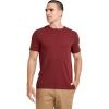 imageJockey Mens Casualwear Made2Fit Crew Neck TShirtDeep Cranberry