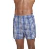 imageJockey Mens Underwear Classics Full Cut 5quot Boxer  3 PackFun GinghamCloudy WeaveJourney Plaid