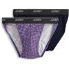 imageJockey Mens Underwear Mens Elance String Bikini  2 PackTypical Marina Tile DotTrue Navy