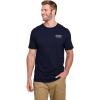 imageJockey Outdoors Mens Casualwear Heritage Graphic Short Sleeve TShirtTrue Navy