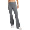 imageJockey Womens Activewear EVERACTIVE High Rise Flare LeggingGrey Heather