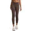 imageJockey Womens Activewear EVERACTIVE Pintuck 78 LeggingChocolate