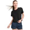 imageJockey Womens Activewear EVERACTIVE Relaxed TeeDeep Black