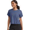 imageJockey Womens Activewear EVERACTIVE Relaxed TeeInfinity Blue Heather