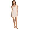 imageJockey Womens Shapewear Skimmies Ultralight Smoothing Soft Stretch Lace SlipPeach Ice