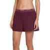 imageJockey Womens Sleepwear Worry Free Cotton Stretch Heavy Absorbency Period Sleep ShortDeepest Burgundy