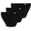 imageJockey Womens Underwear Elance String Bikini  3 PackBlack