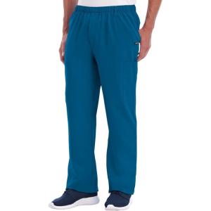 imageJockey Mens Scrubs Mens Seven Pocket Stretch Scrub PantCaribbean Blue