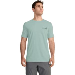 imageJockey Outdoors Mens Casualwear Heritage Graphic Short Sleeve TShirtCabinside Celadon Zen
