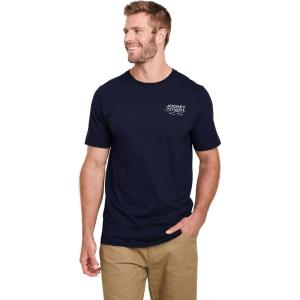 imageJockey Outdoors Mens Casualwear Heritage Graphic Short Sleeve TShirtTrue Navy