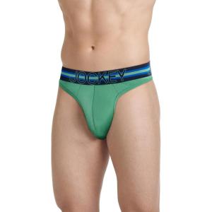 imageJockey Sport Mens Underwear Stability Pouch Microfiber ThongSea Grass