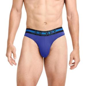 imageJockey Sport Mens Underwear Stability Pouch Microfiber ThongValiant Blue