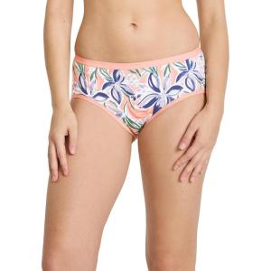 imageJockey Underwear Women Hipster  Worry Free Cotton Stretch Moderate Absorbency Period Underwear for WomenPainted Elegance